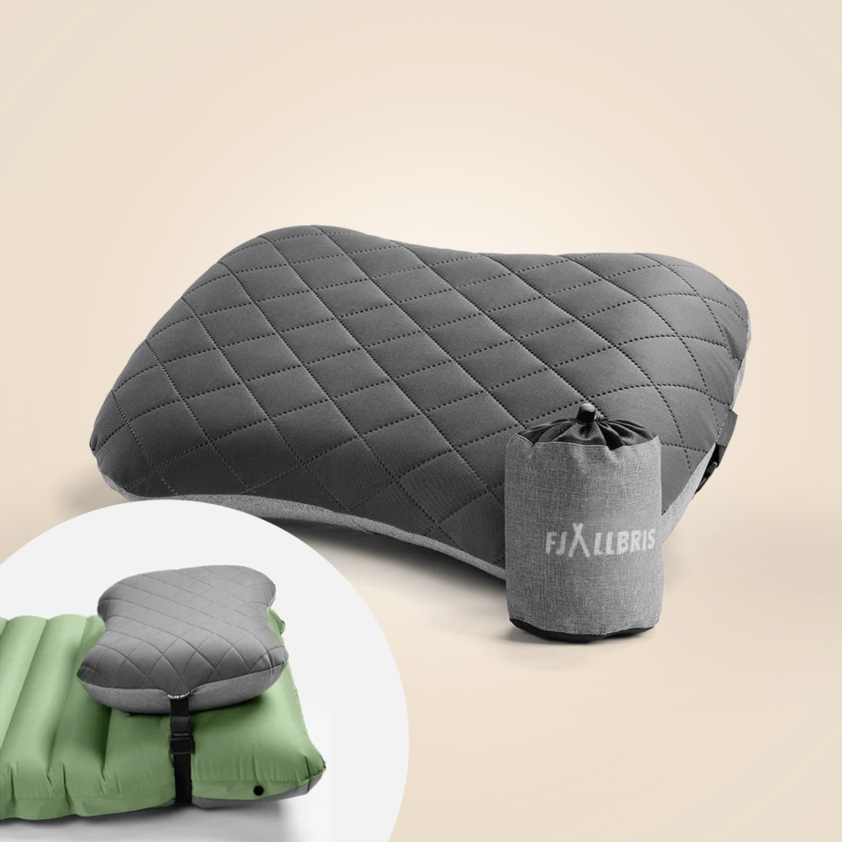 Coussin de camping ultra léger