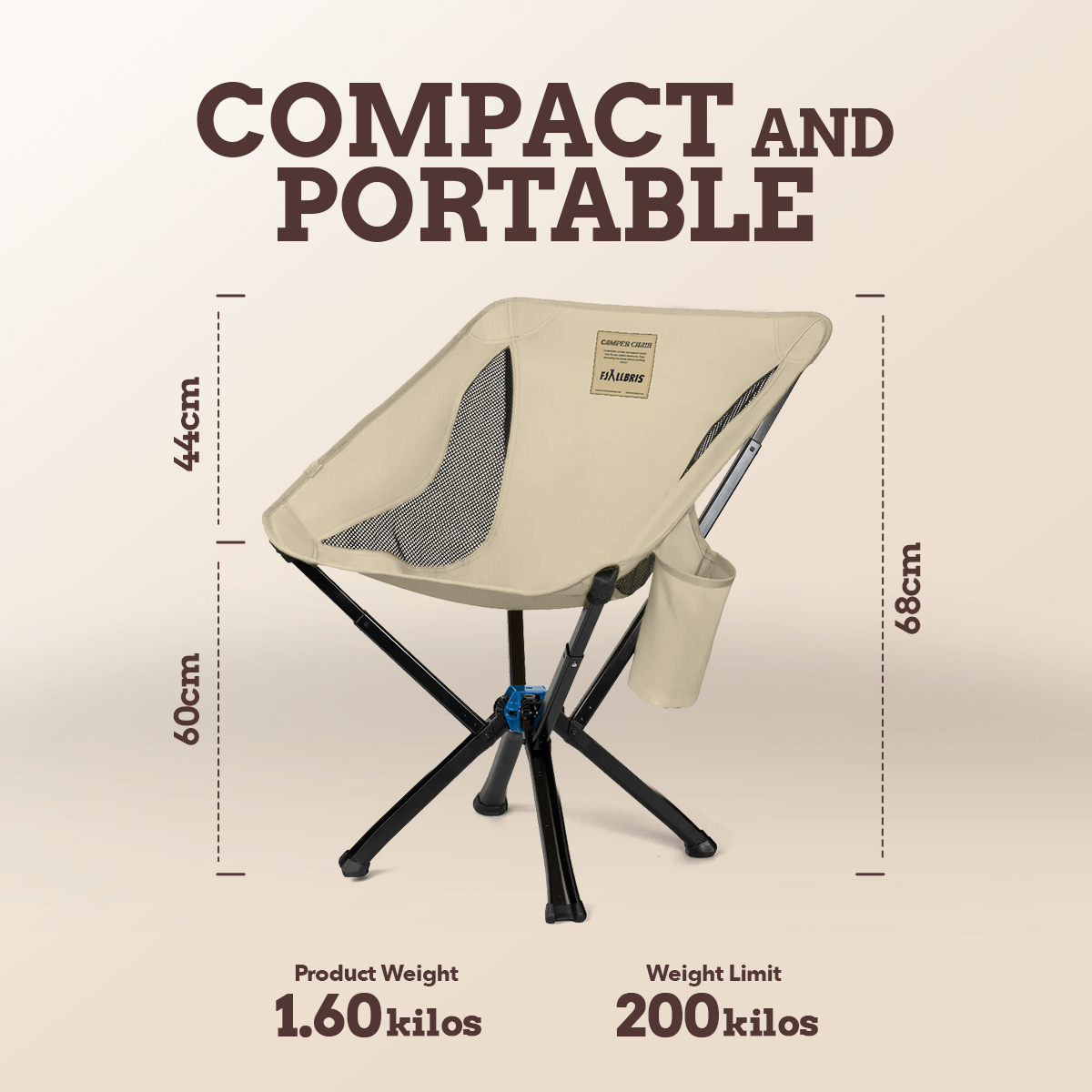 Chaise portable extérieure mini