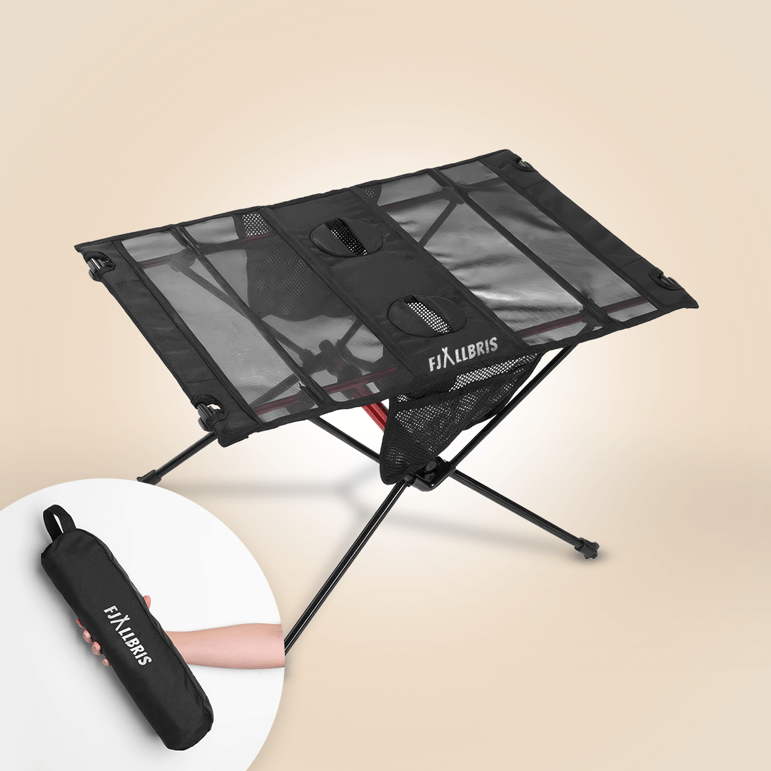 Table de camping ultralégère