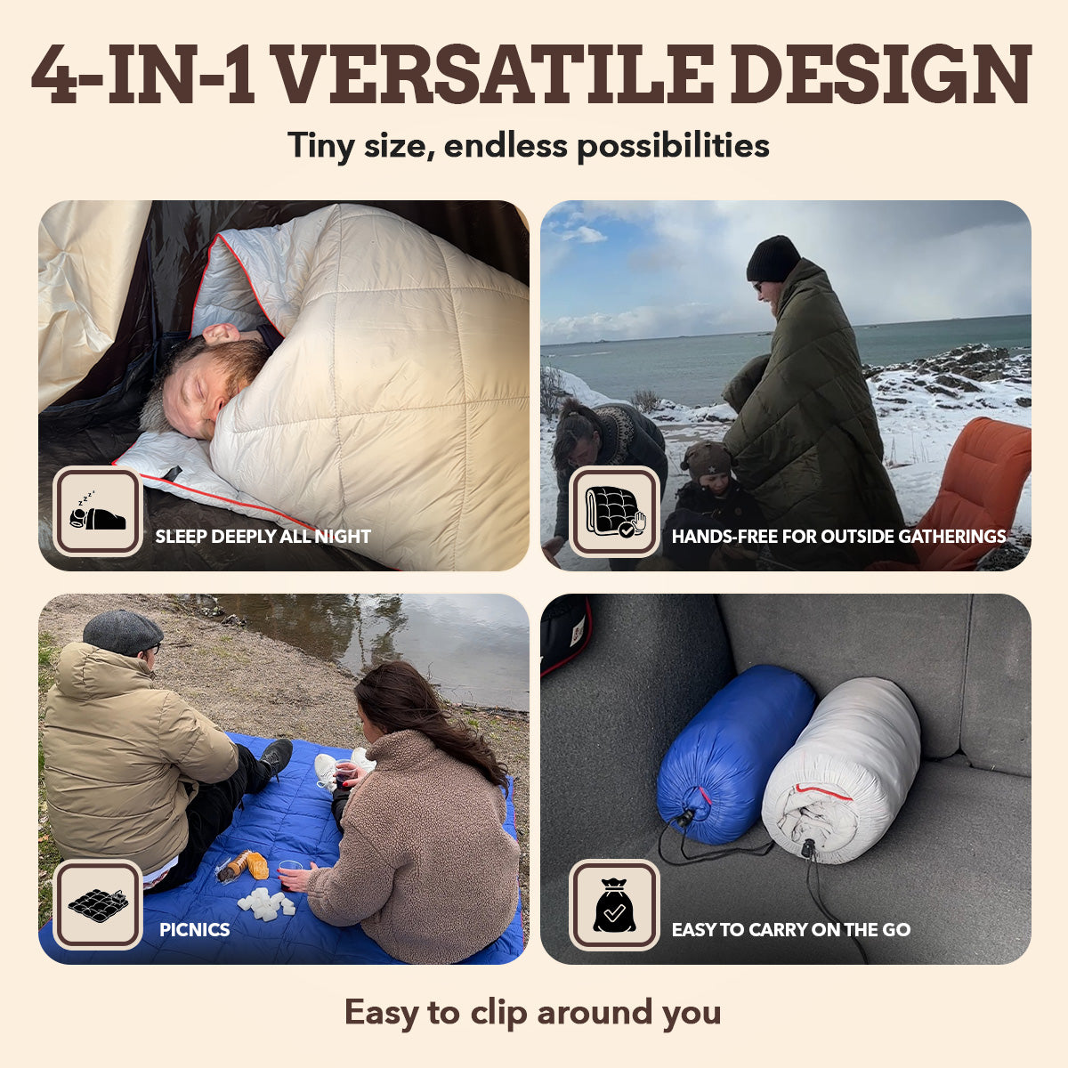 Ultralight Puffer Blanket