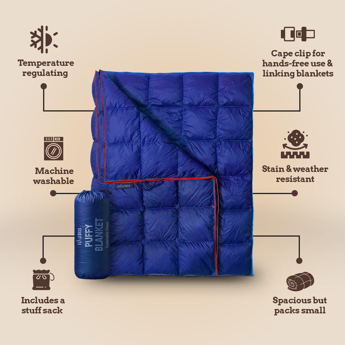 Ultralight Puffer Blanket