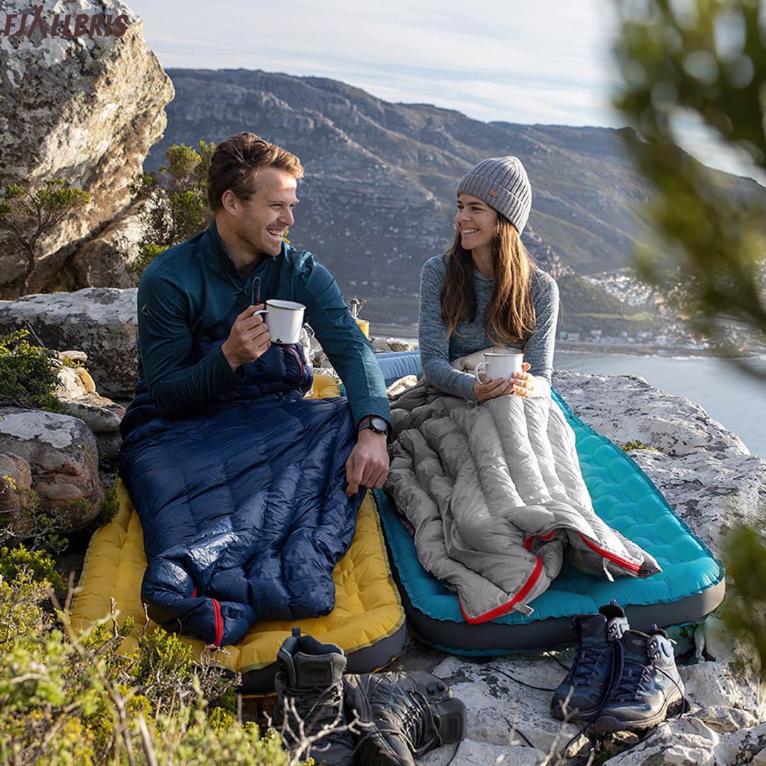 Sac de couchage ultraléger en duvet